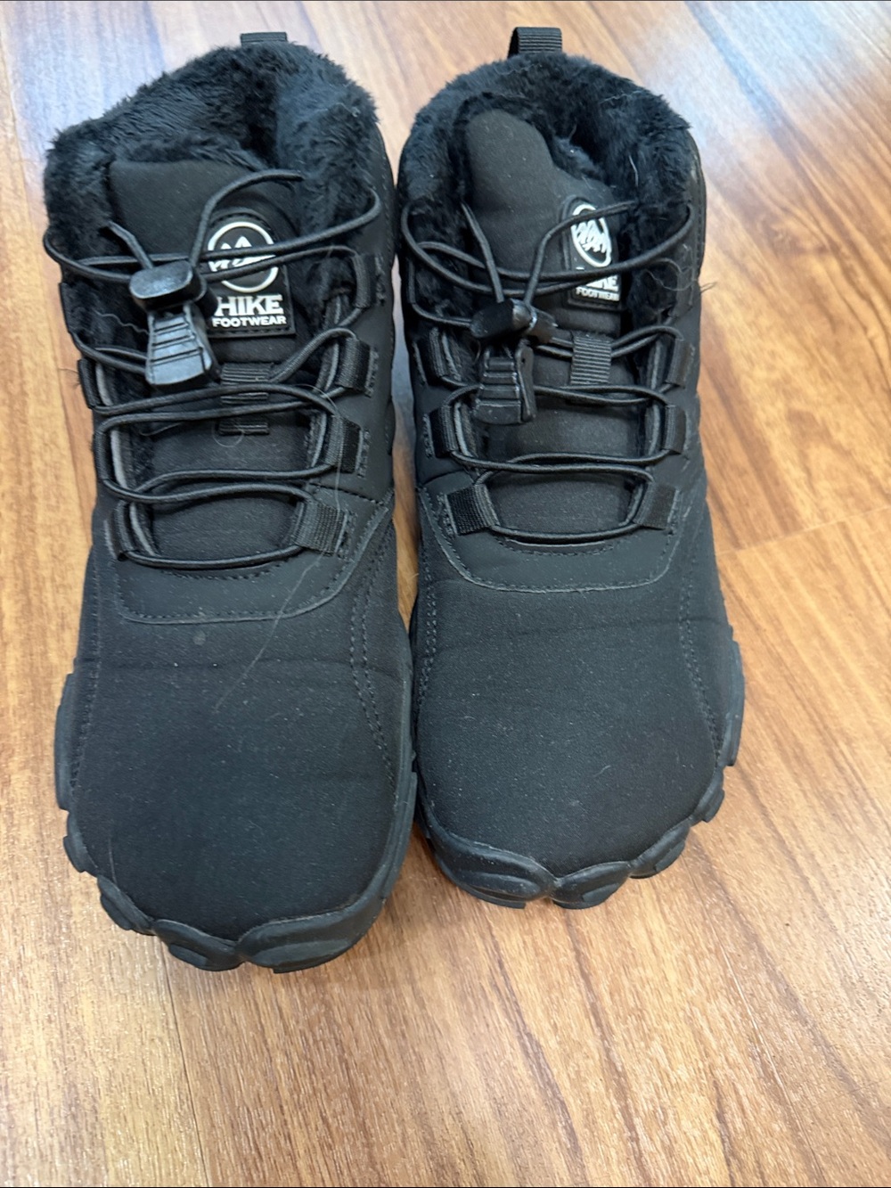 HIKE Footwear Women's Black Insulated Winter Boots